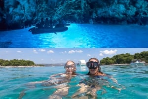 Från Split: Blå grottan, Mamma Mia, Vis och Hvar – tur till 5 öar