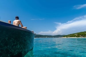 Fra Split: Blue Cave og Hvar med luksusbåd fra Split