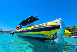 From Split: Blue Cave & Five Islands With Hvar Boat Tour
