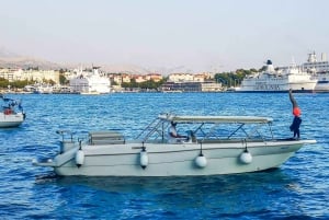 Desde Split: Cueva Azul y Cinco Islas con tour en barco por Hvar