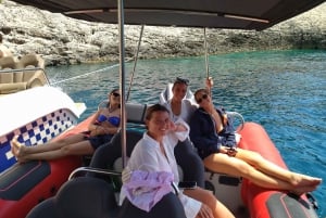 Da Spalato: Grotta Azzurra, Mamma Mia, Hvar e tour in barca delle 5 Isole