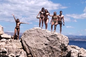 Vanuit Split: Blauwe grot, Hvar, Mamma Mia, rondvaart 5 eilanden