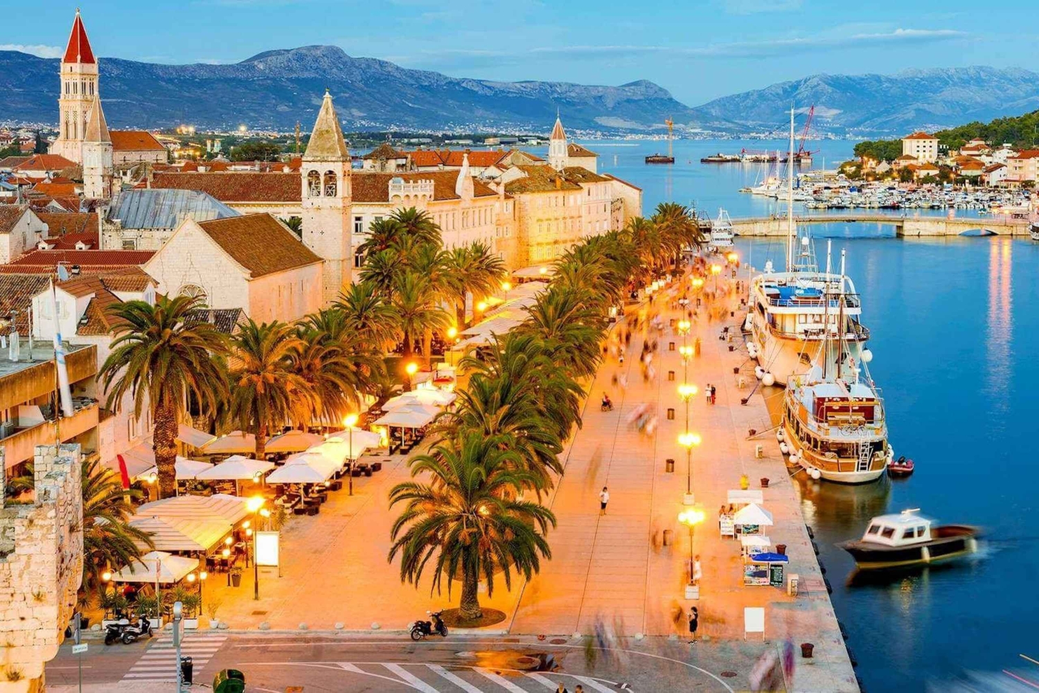 Fra Split: Blå lagune og bådtur til 3 øer