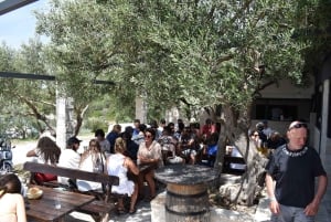 Fra Split: Bådtur til Den Blå Lagune og øerne med frokost