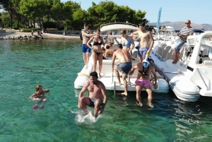From Split: Blue Lagoon and Trogir Boat Tour