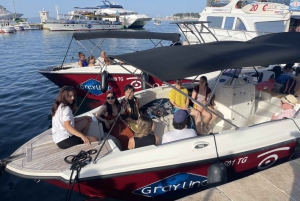 Split: Half-Day Blue Lagoon, Shipwreck, and Trogir Boat Tour