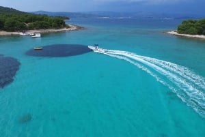Vanuit Split: dagtour Blue Lagoon, Hvar en Trogir