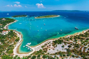 From Split: Blue Lagoon & Island Pirate Ship Tour with Lunch