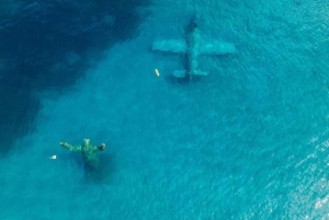 Desde Split: Laguna Azul y Museo Submarino (almuerzo y bebidas)