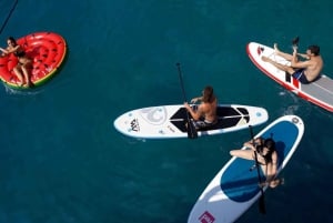 Fra Split: Cruise til Brač og Šolta øyene med bading