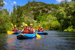 From Split: Family Kayaking on Cetina River with Picnic