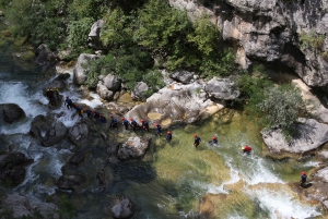 From Split: Canyoning on the Cetina River