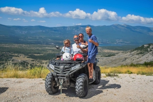Fra Split: Cetina familie-ATV-tur med piknik