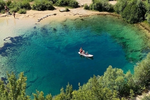 Fra Split: Cetina Spring & Peruća Lake Paddleboarding Tour