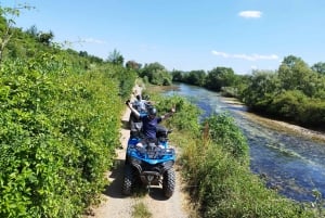 From Split: Dinara Nature Park Quad Adventure with Swimming