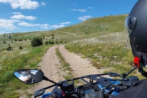 From Split: Dinara Nature Park Quad Adventure with Swimming