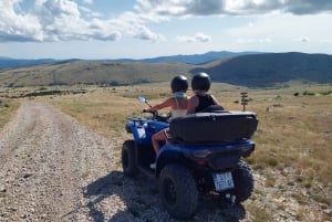 From Split: Dinara Nature Park Quad Adventure with Swimming