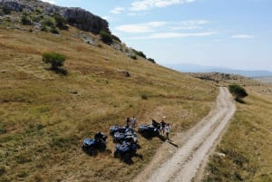 From Split: Dinara Nature Park Quad Adventure with Swimming