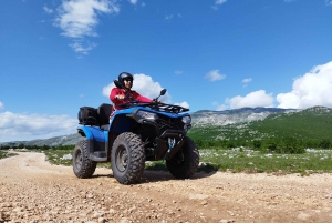 From Split: Dinara Nature Park Quad Adventure with Swimming
