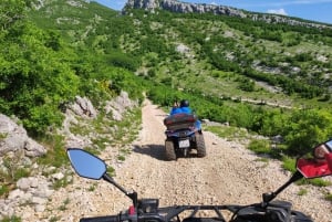 Vanuit Split: Dinara Natuurpark ATV Quad Avontuur met Lunch