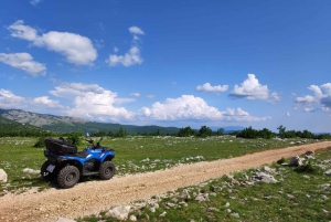 Vanuit Split: Dinara Natuurpark ATV Quad Avontuur met Lunch