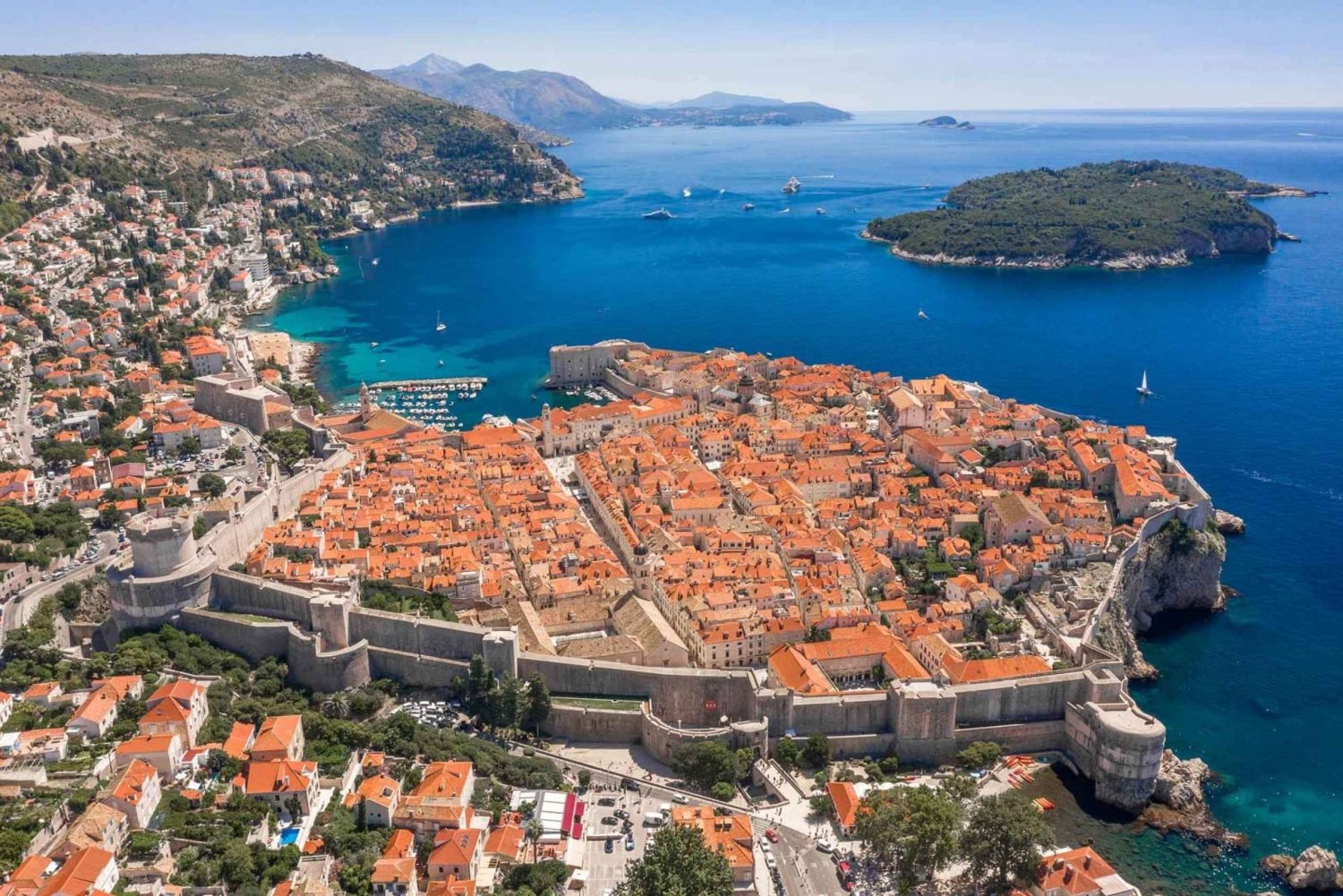 Da Spalato: gita guidata di un giorno a Dubrovnik