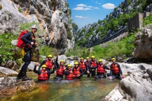 Desde Split: Barranquismo extremo en el río Cetina