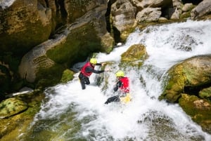 Vanuit Split: Extreem canyoning op de Cetina rivier
