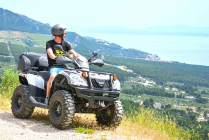 From Split: Full-Day ATV Quad & Boat Tour w/ Lunch