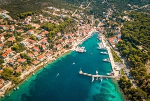 From Split: Half-Day Blue Lagoon and 3 Islands Boat Tour