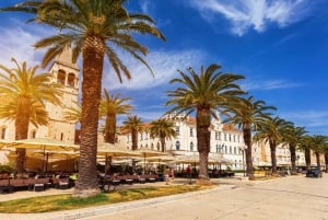 Fra Split: Halvdags tur til den blå lagune og Trogir