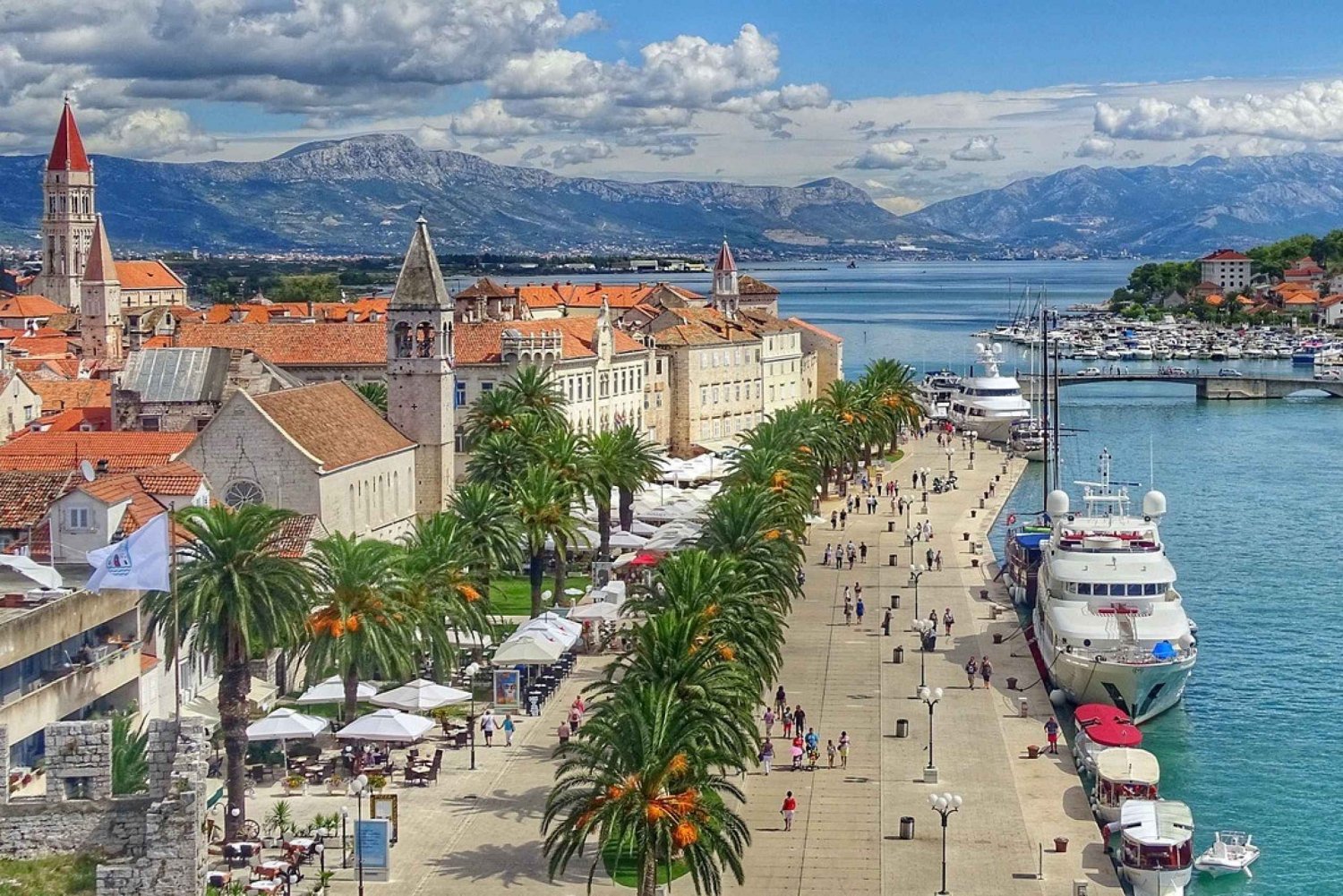 Fra Split: Halvdagstur til gamlebyen i Trogir i liten gruppe