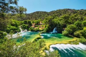 From Split: Krka Waterfalls, Swimming & Wine tasting tour