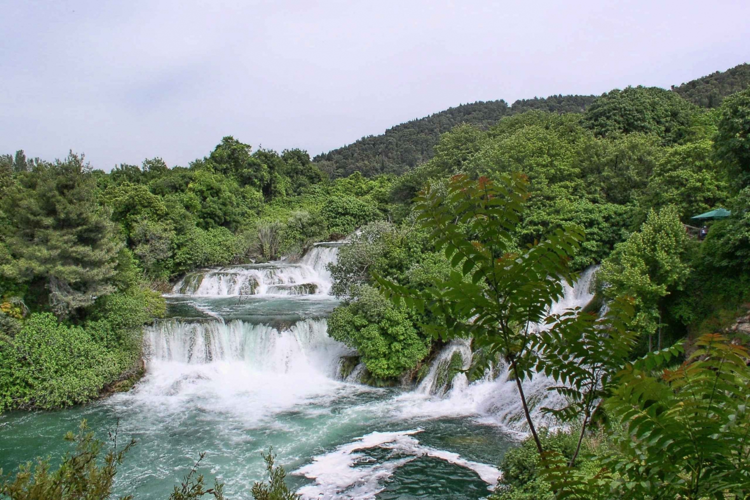 From Split: Krka Waterfalls and Šibenik Tour with Lunch