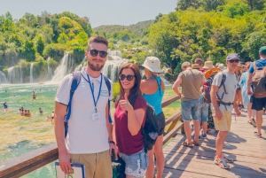 Split: Krka Waterfalls Tour, Boat Cruise, and Swimming