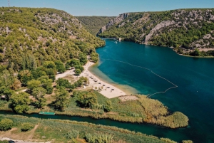 From Split: Krka Waterfalls, Food & Wine Tasting Tour