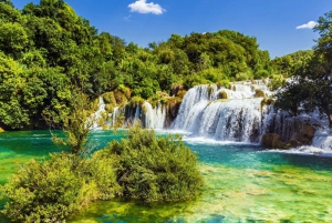 From Split: Krka National Park & Waterfalls Tour with Cruise