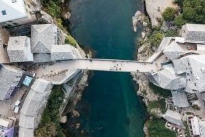Depuis Split : Mostar et visite des chutes d'eau de Kravice avec billets