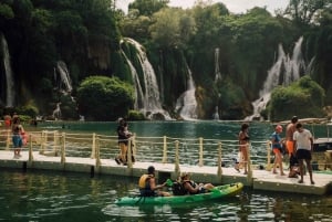 Da Spalato: Tour di Mostar e delle cascate di Kravice con biglietto