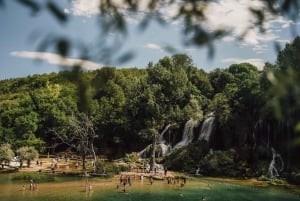 Vanuit Split: Mostar en Kravice Watervallen Tour met Tickets