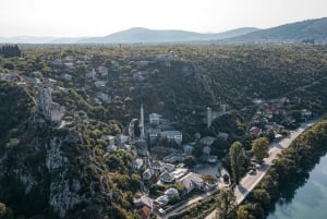 From Split: Mostar and Kravice Waterfalls Tour with Tickets