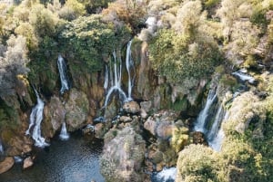 Ze Splitu: Mostar i wodospady Kravice z biletami wstępu