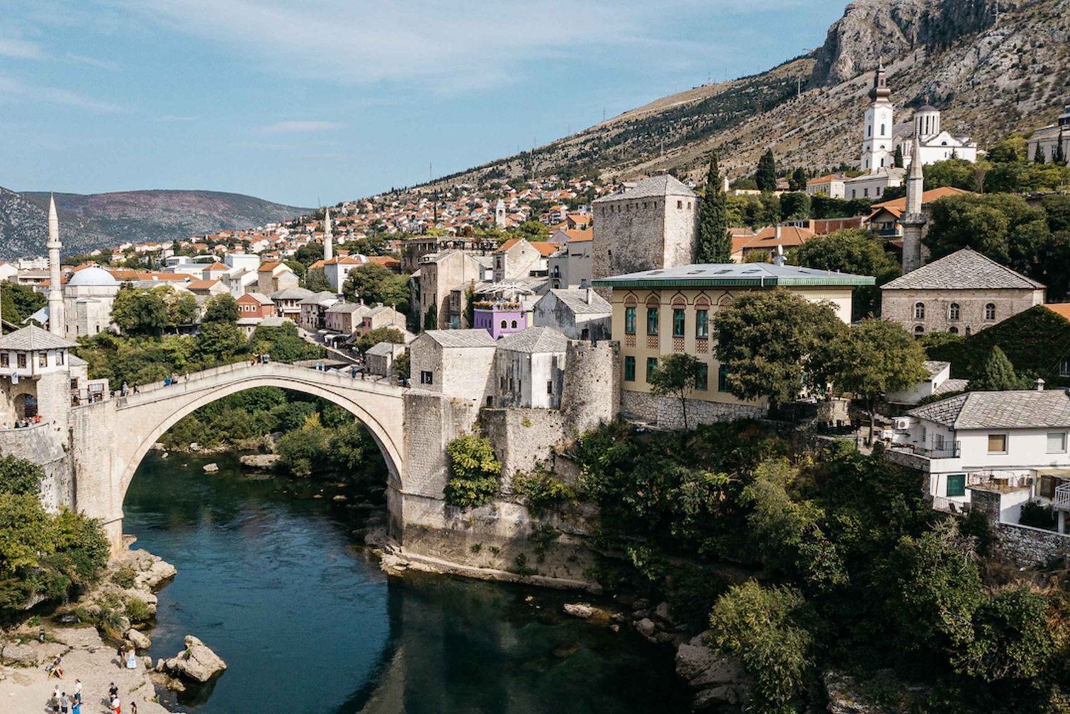 De Split: Visita às cascatas de Mostar e Kravice