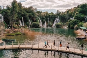 De Split: Visita às cascatas de Mostar e Kravice