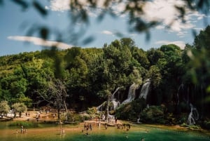 De Split: Visita às cascatas de Mostar e Kravice