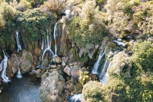 De Split: Visita às cascatas de Mostar e Kravice
