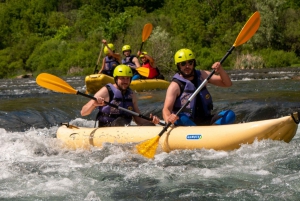 Da Spalato/Omiš: Avventura di rafting guidata sul fiume Cetina