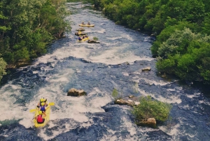 Depuis Split/Omiš : Rafting guidé sur la rivière Cetina