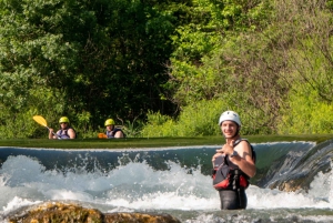 Da Spalato/Omiš: Avventura di rafting guidata sul fiume Cetina