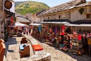 From Split or Trogir: Mostar & Kravica Waterfall Group Tour
